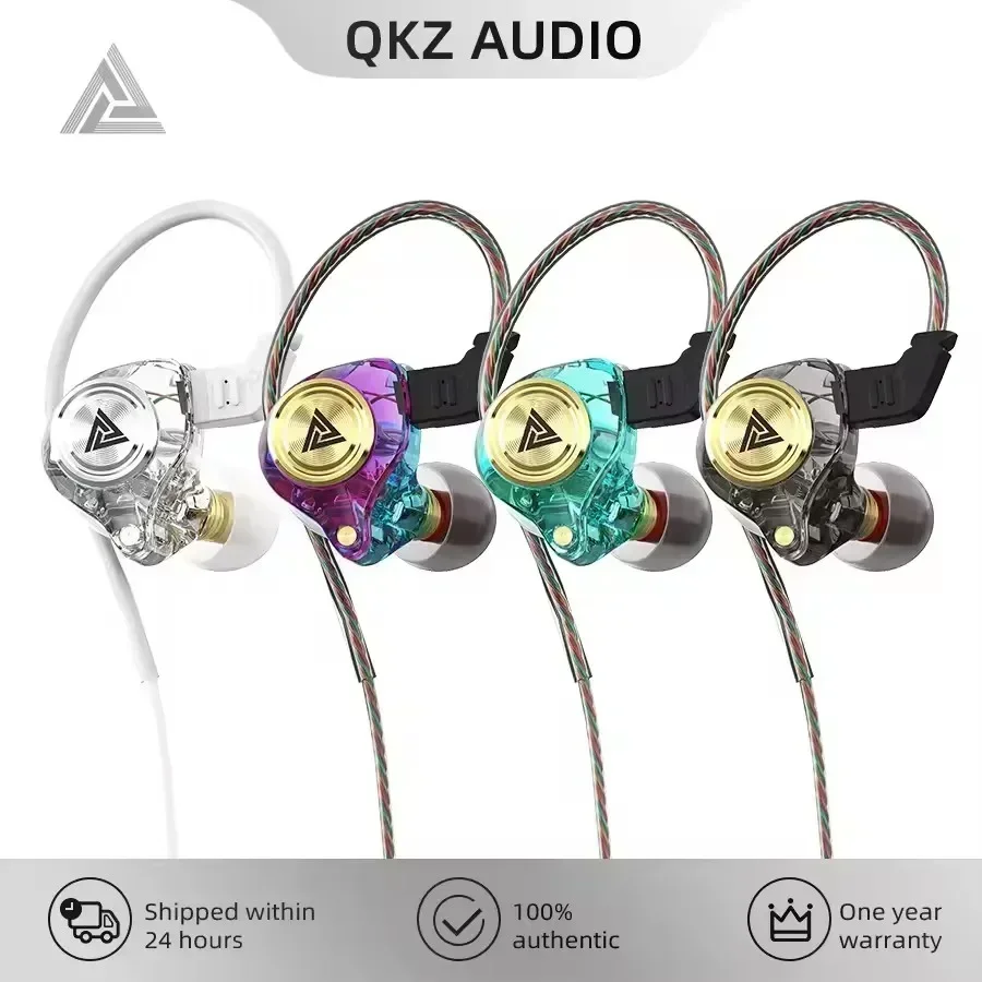 Noise Cancelling Headphone - New QKZ 15D Dynamic Surround Sound