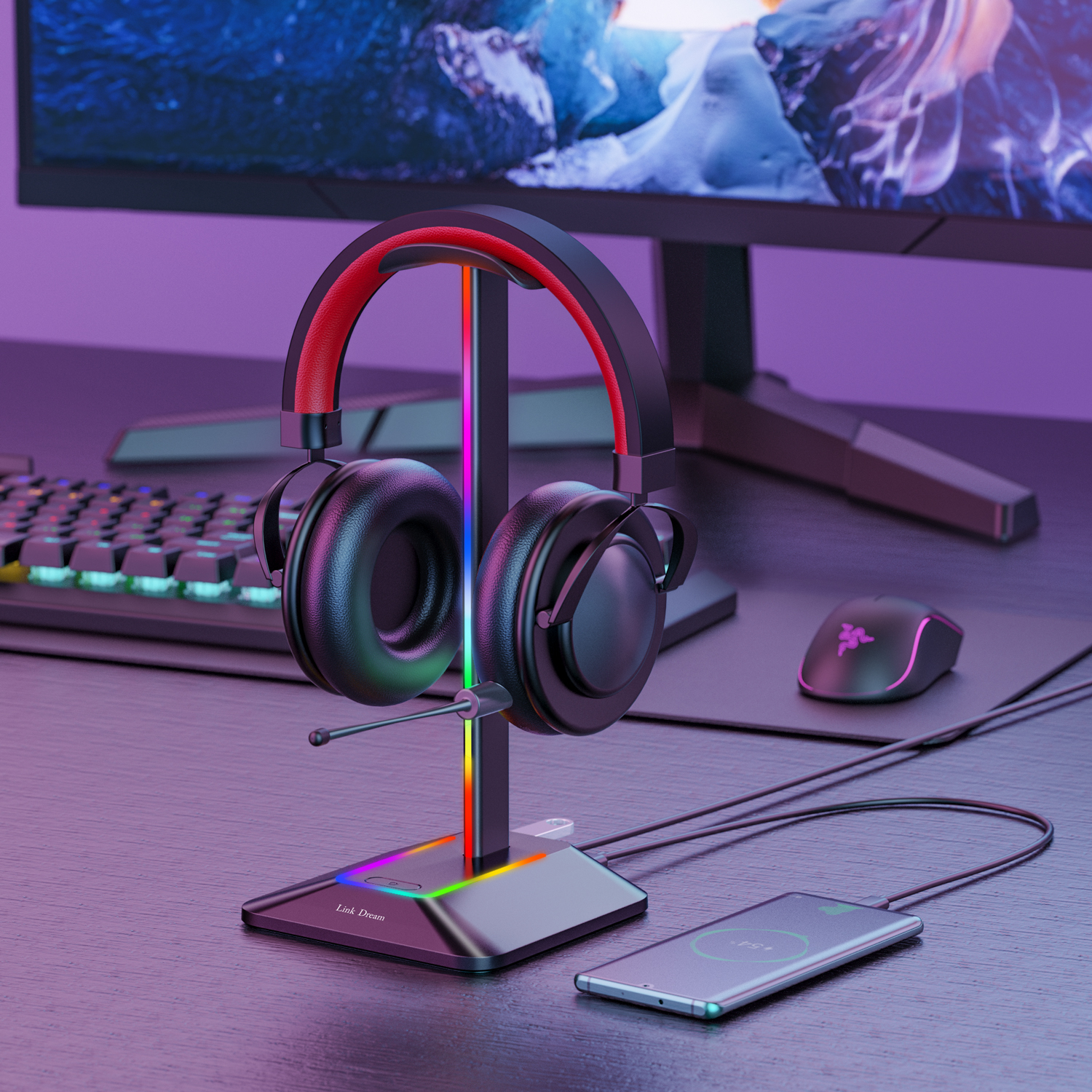 New Bee Z8 RGB Headphones Stan - Gaming Headset Rgb reseña y precio