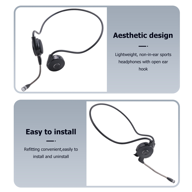 Excellent-Bone Conduction Earp - Sports Earphone Hook reseña y precio