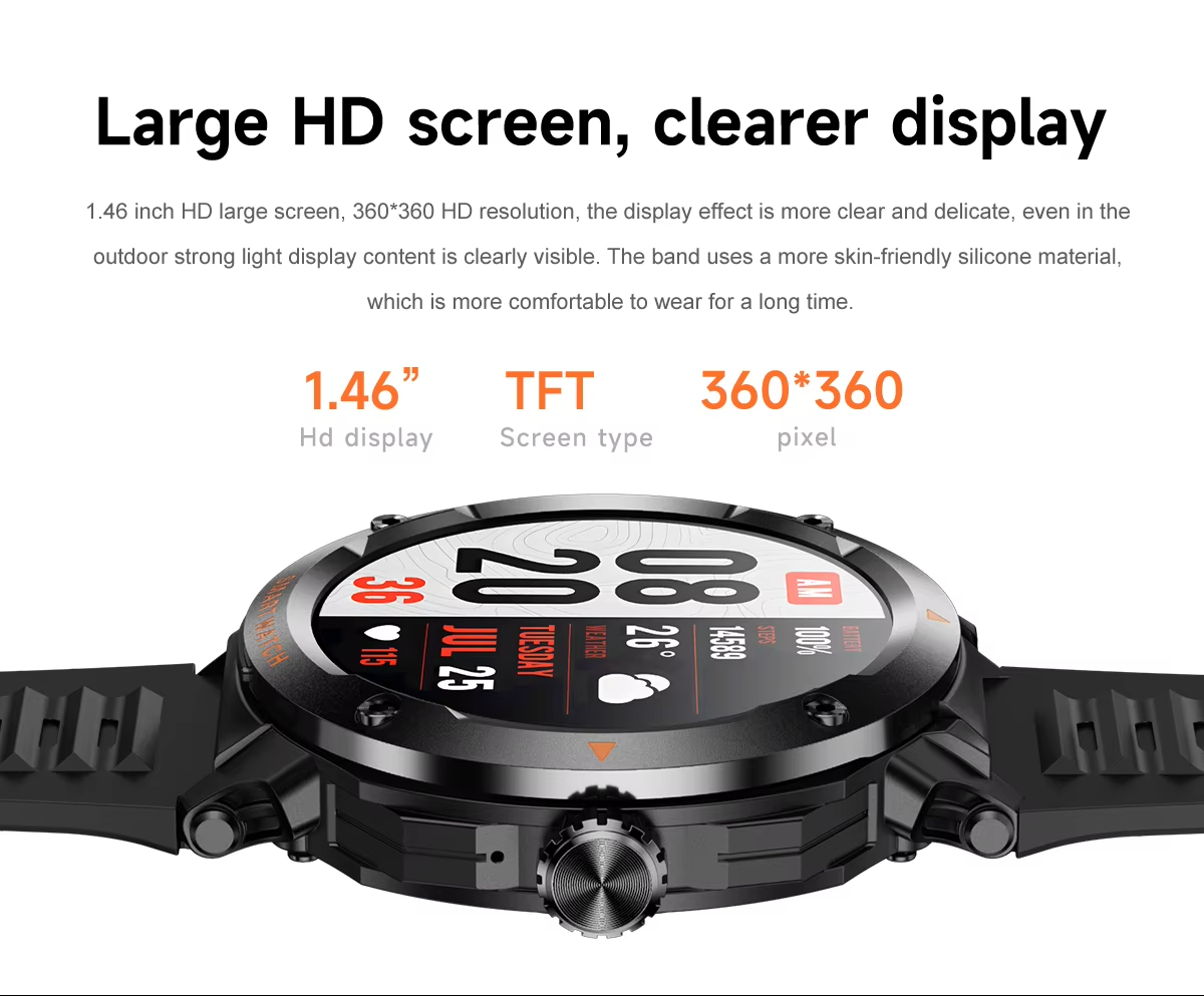 NFC Smart Watch Wireless Earph - Earbuds Charging Case reseña y precio