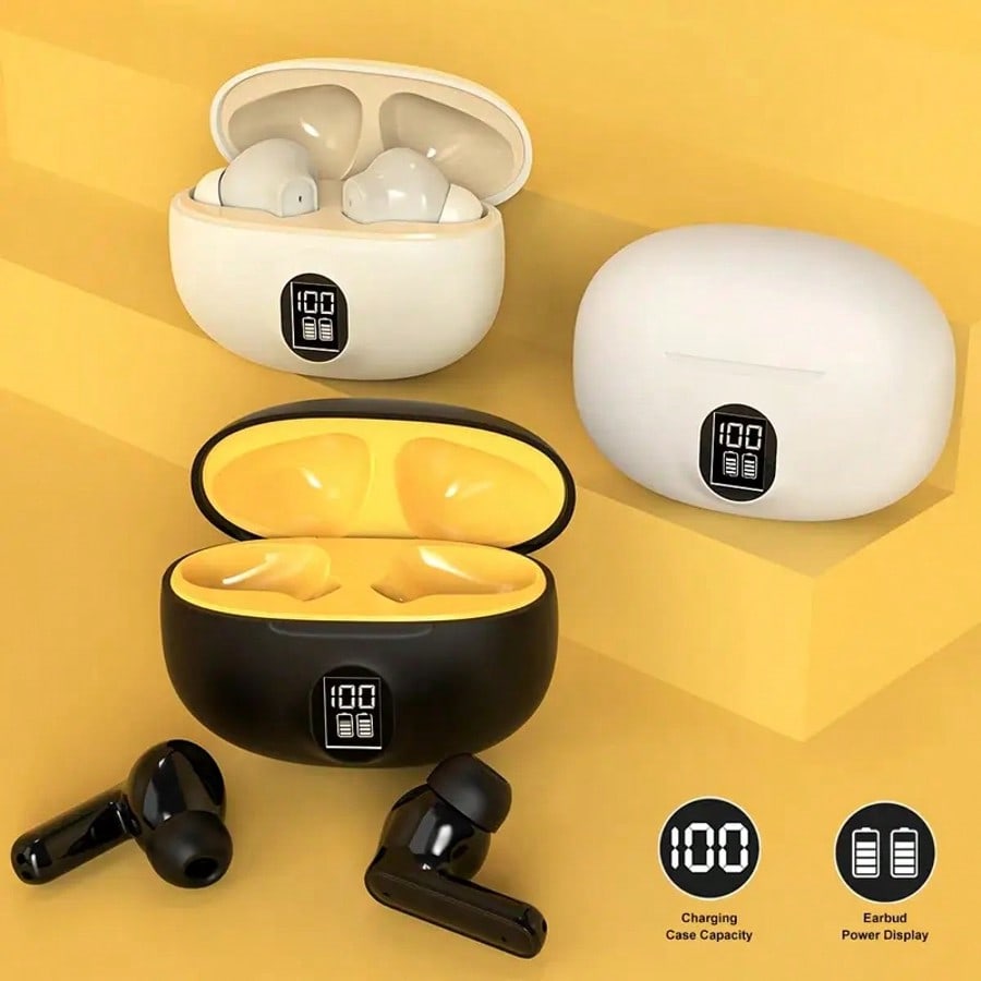 Wireless Earphones, Bluetooth  - Earbuds Charging Case reseña y precio