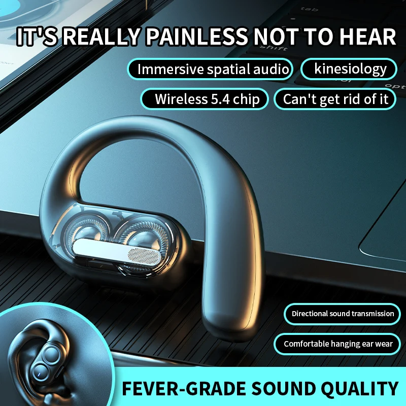 Wireless Bluetooth Headphones  - Sports Earphone Hook reseña y precio