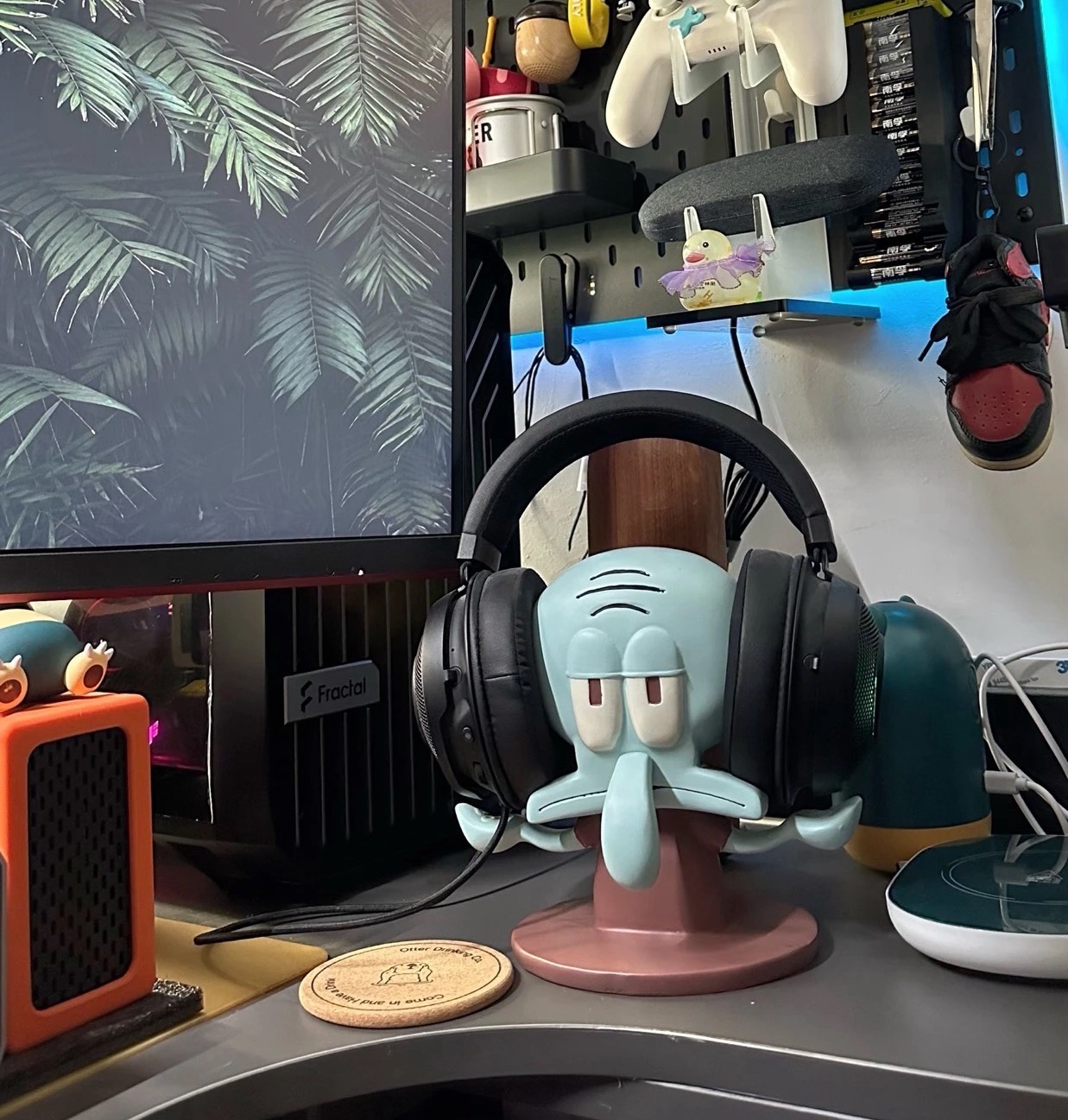 2026 New Original SpongeBob Sq - Headphone Stand Desk reseña y precio
