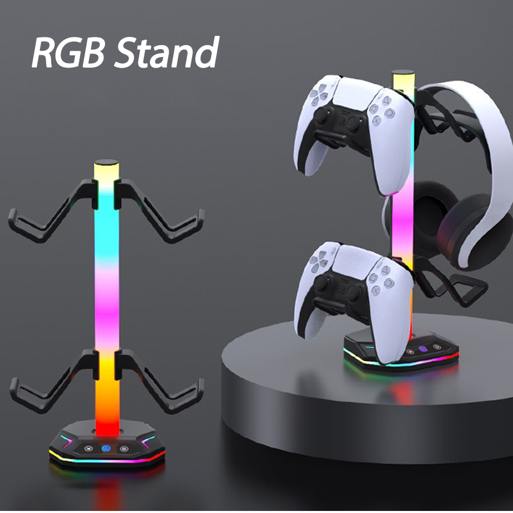 RGB Controller Stand For PS5/X - Headphone Stand Desk reseña y precio