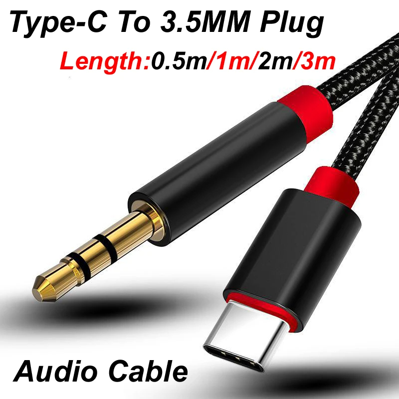 0.5m/1m/2m/3m Type-C USB-C To  - Audiophile Headphone Wired reseña y precio