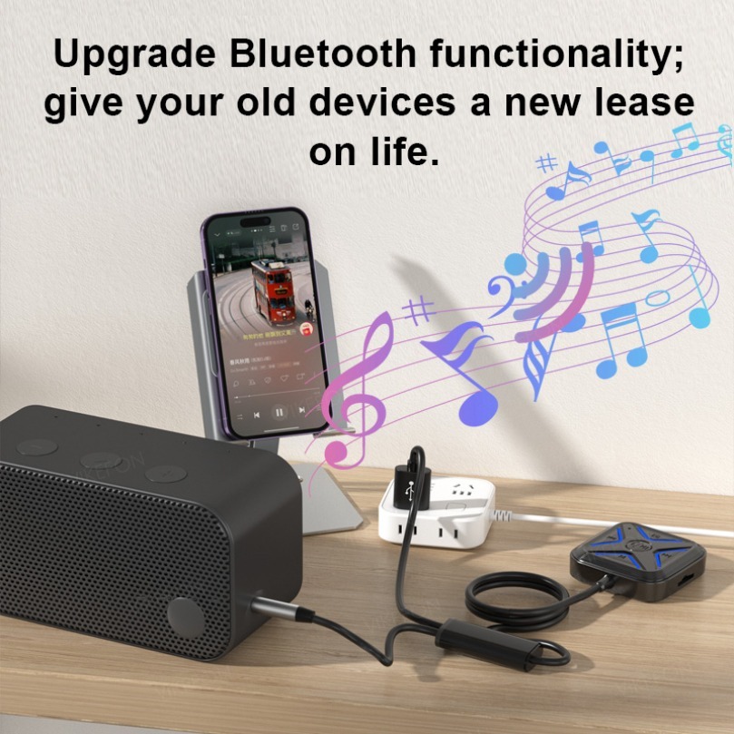 Universally Bluetooth 5.3 Car  - Bluetooth Adapter Receiver reseña y precio