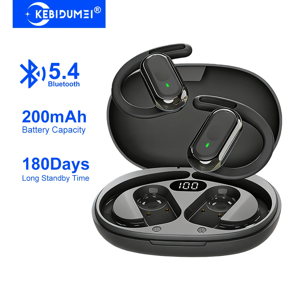 KEBIDUMEI Open-Ear Bluetooth 5 - Sports Earphone Hook reseña y precio