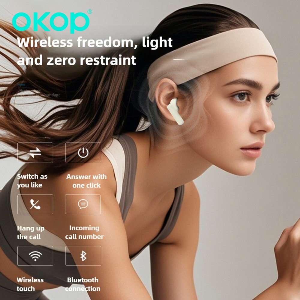 OKOP AI Headset,Wireless Bluet - Usb C Earphone reseña y precio