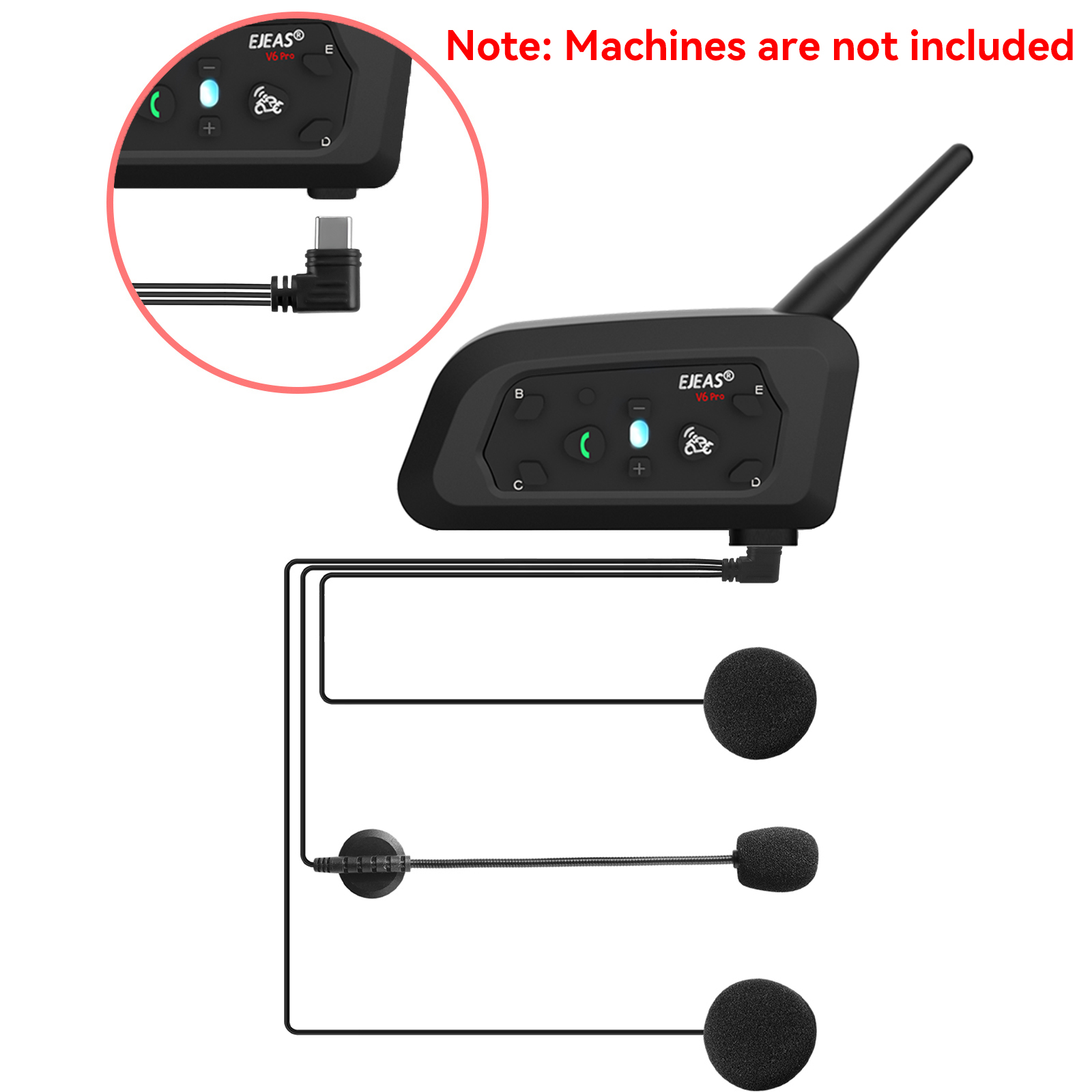 EJEAS V6 PRO+ TYPE-C Jack Micr - Usb C Earphone reseña y precio