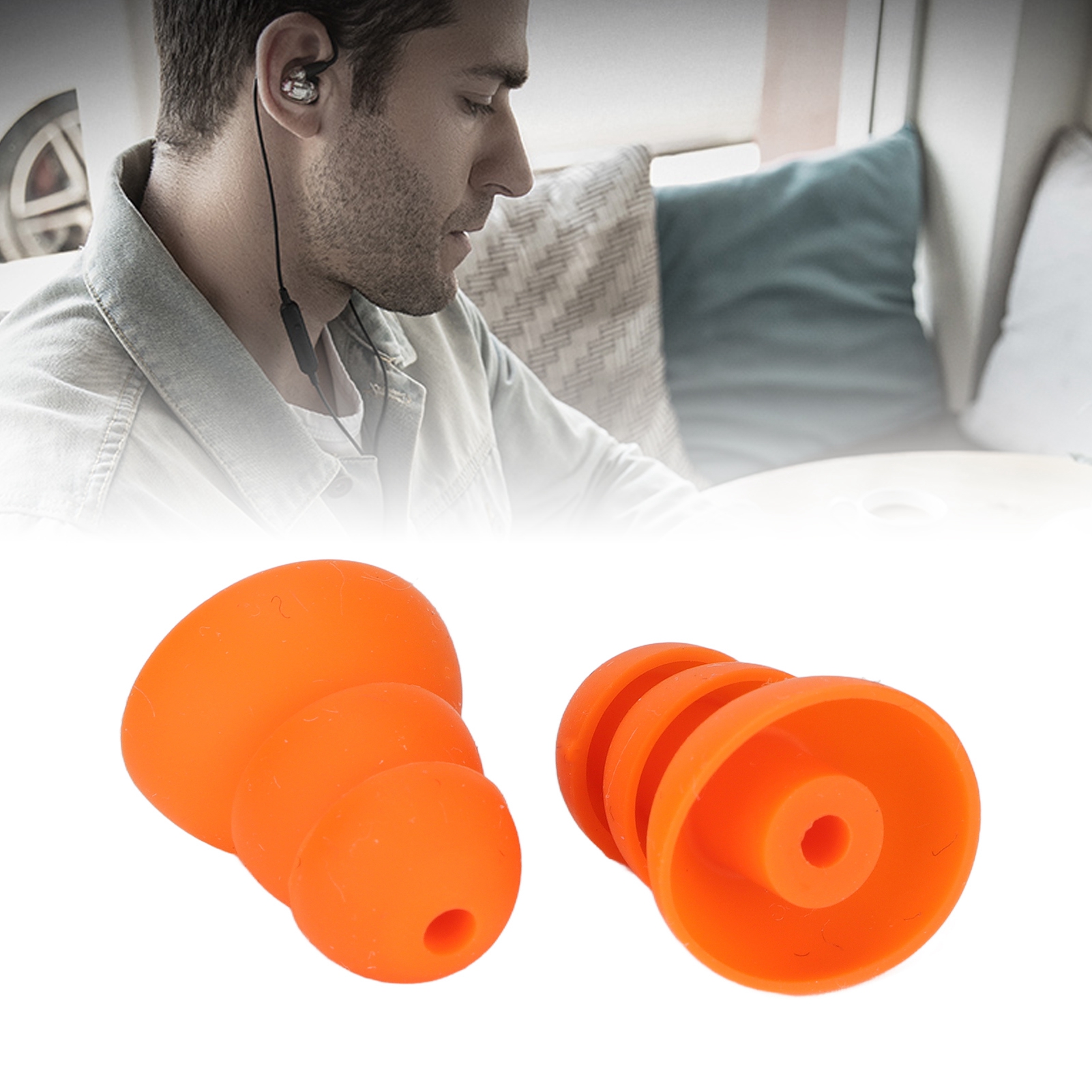 Replacement Orange Replaceable - Silicone Ear Tip Replacement reseña y precio