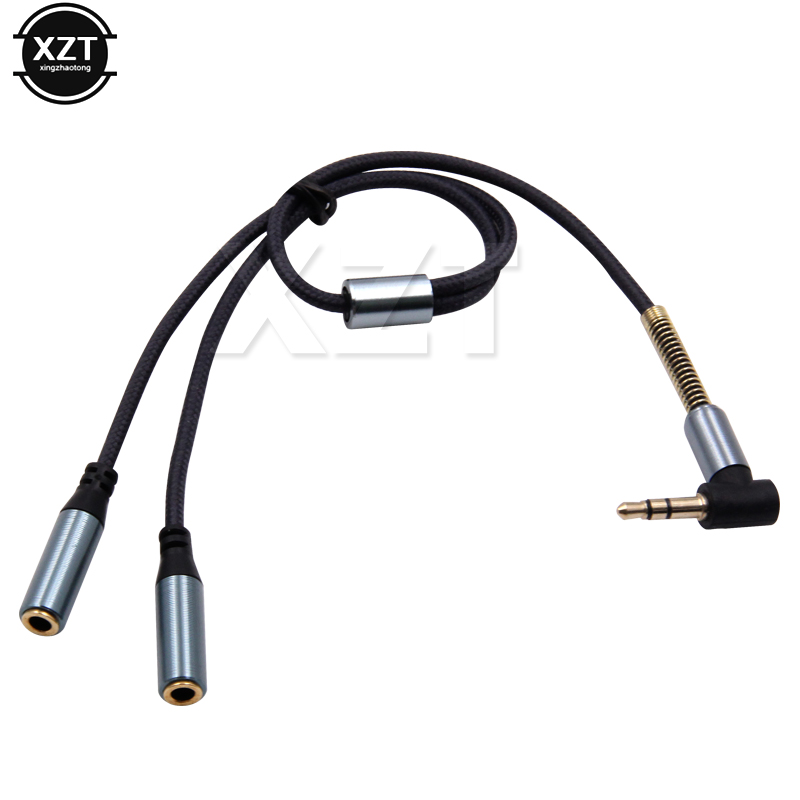 3.5mm 1 To 2 Audio Aux Y Split - Earphone Splitter Jack reseña y precio