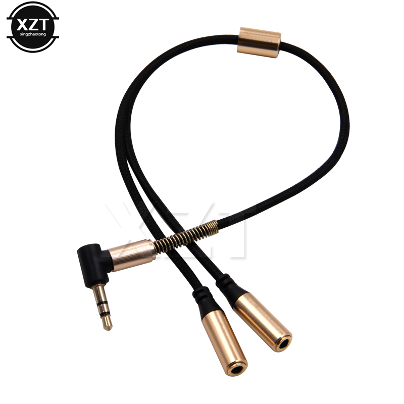 3.5mm 1 To 2 Audio Aux Y Split - Earphone Splitter Jack reseña y precio