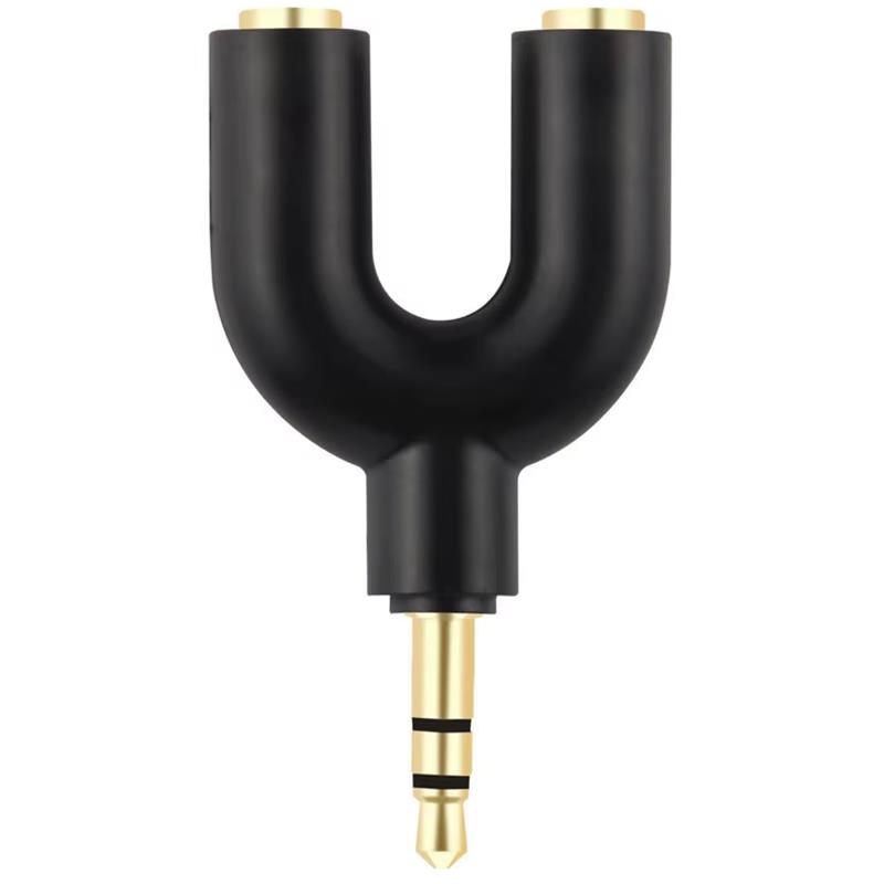 U Type Adapter Y Shape 3.5mm S - Earphone Splitter Jack reseña y precio