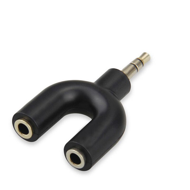 U Type Adapter Y Shape 3.5mm S - Earphone Splitter Jack reseña y precio