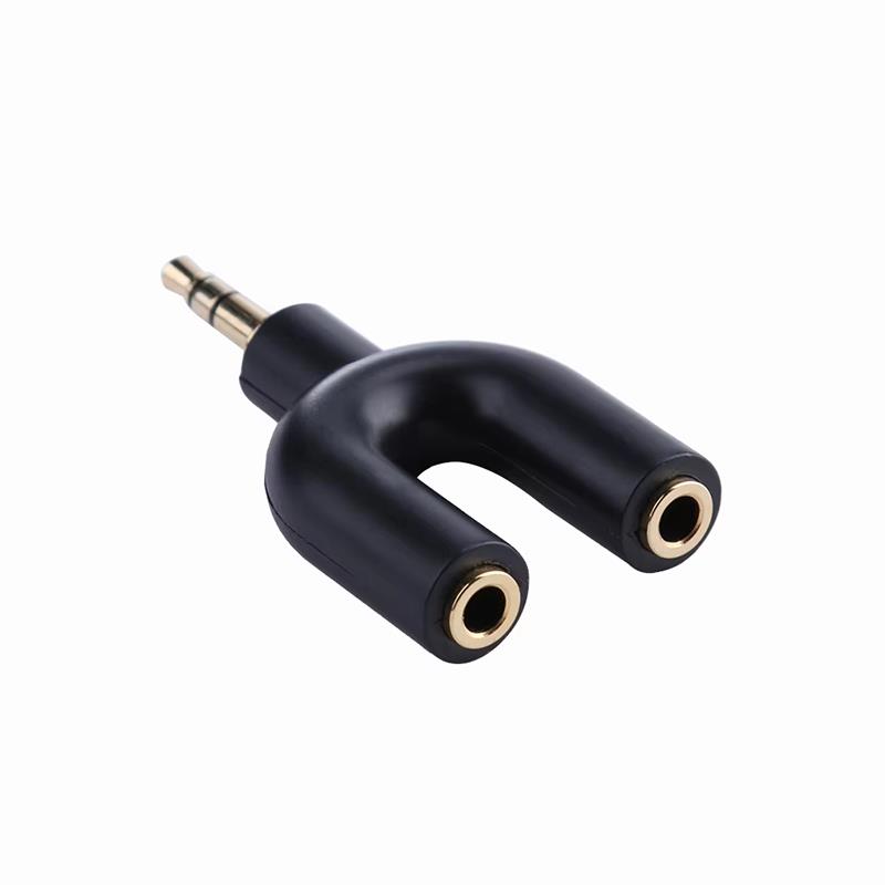 U Type Adapter Y Shape 3.5mm S - Earphone Splitter Jack reseña y precio