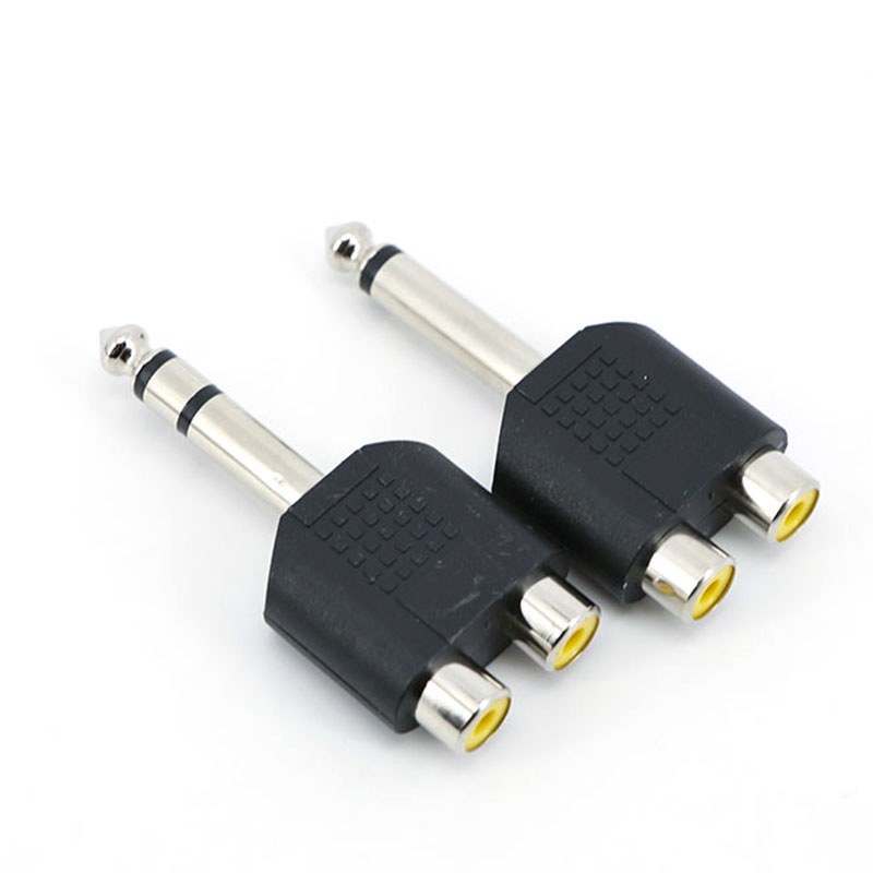 6.35mm 6.5 Audio Mono Stereo 1 - Audio Splitter Y reseña y precio