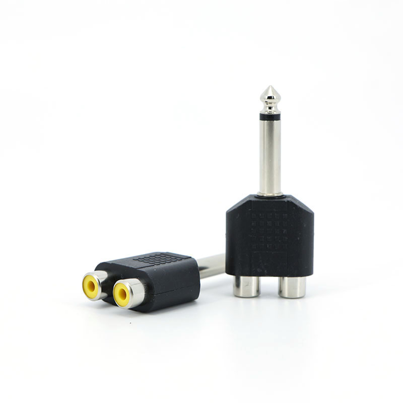 6.35mm 6.5 Audio Mono Stereo 1 - Audio Splitter Y reseña y precio