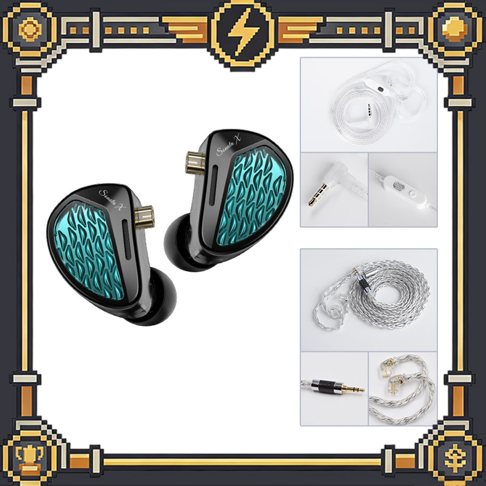 KZ Sonata X In-Ear Monitor Ear - Audiophile Headphone Wired reseña y precio