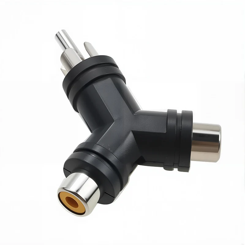 5pcs RCA Jack Female To Male P - Audio Splitter Y reseña y precio