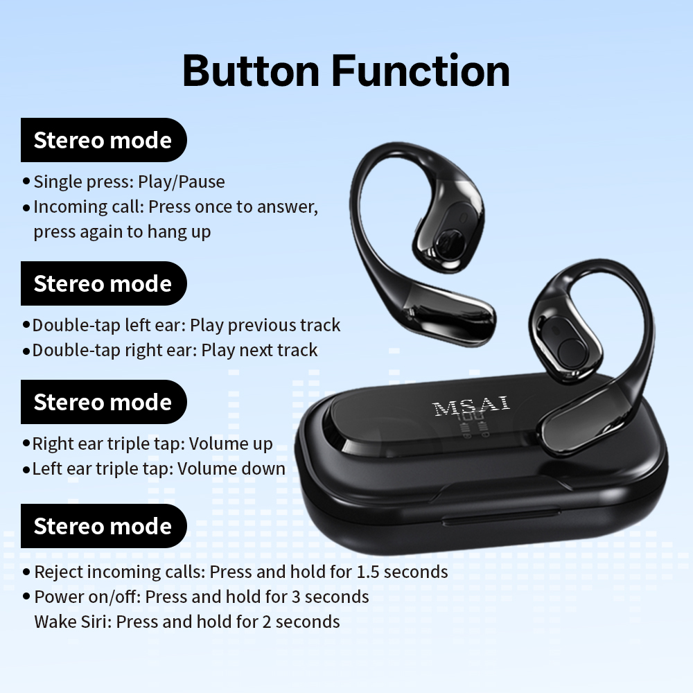 MSAI T23 AI Translator Earbuds - Usb C Earphone reseña y precio
