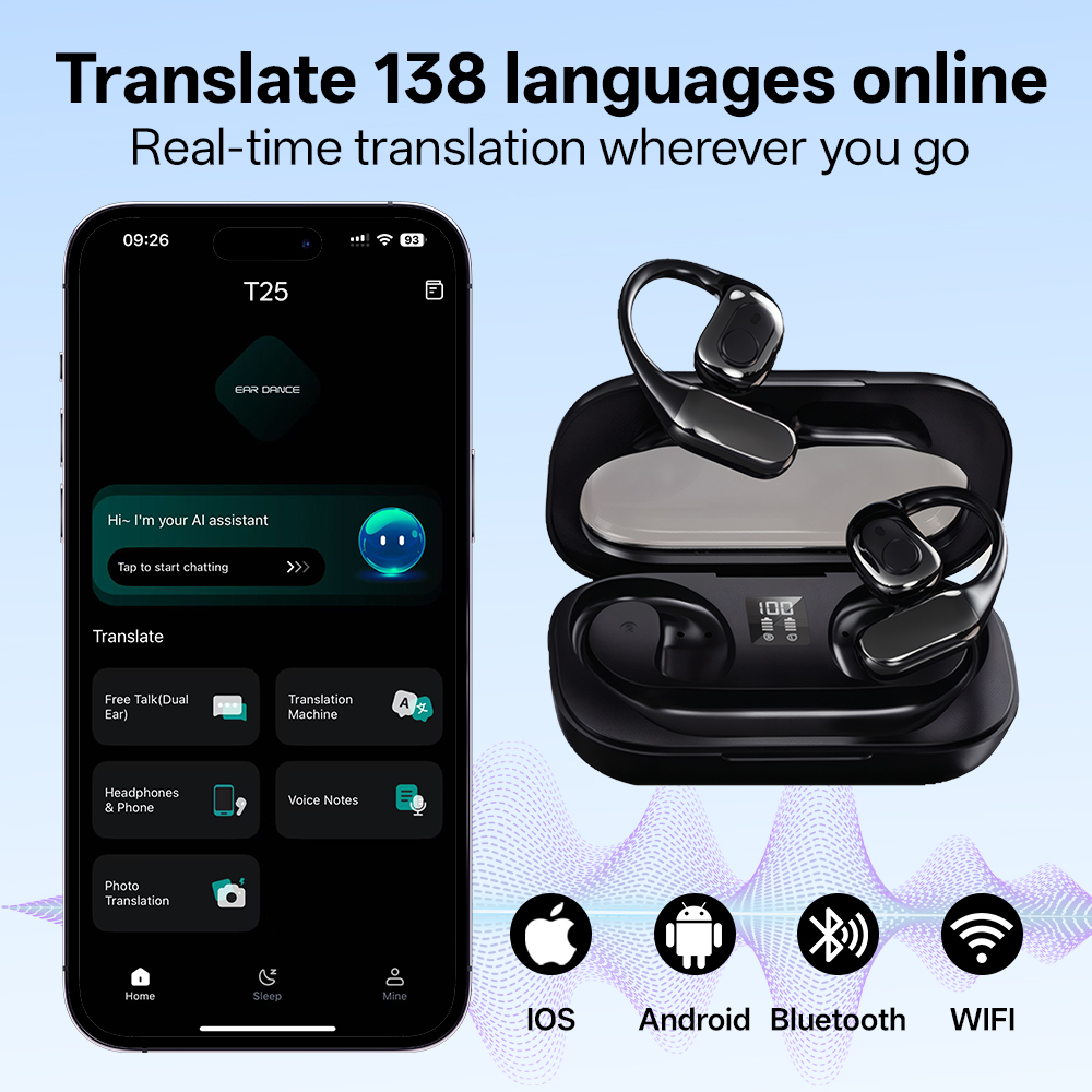 MSAI T23 AI Translator Earbuds - Usb C Earphone reseña y precio