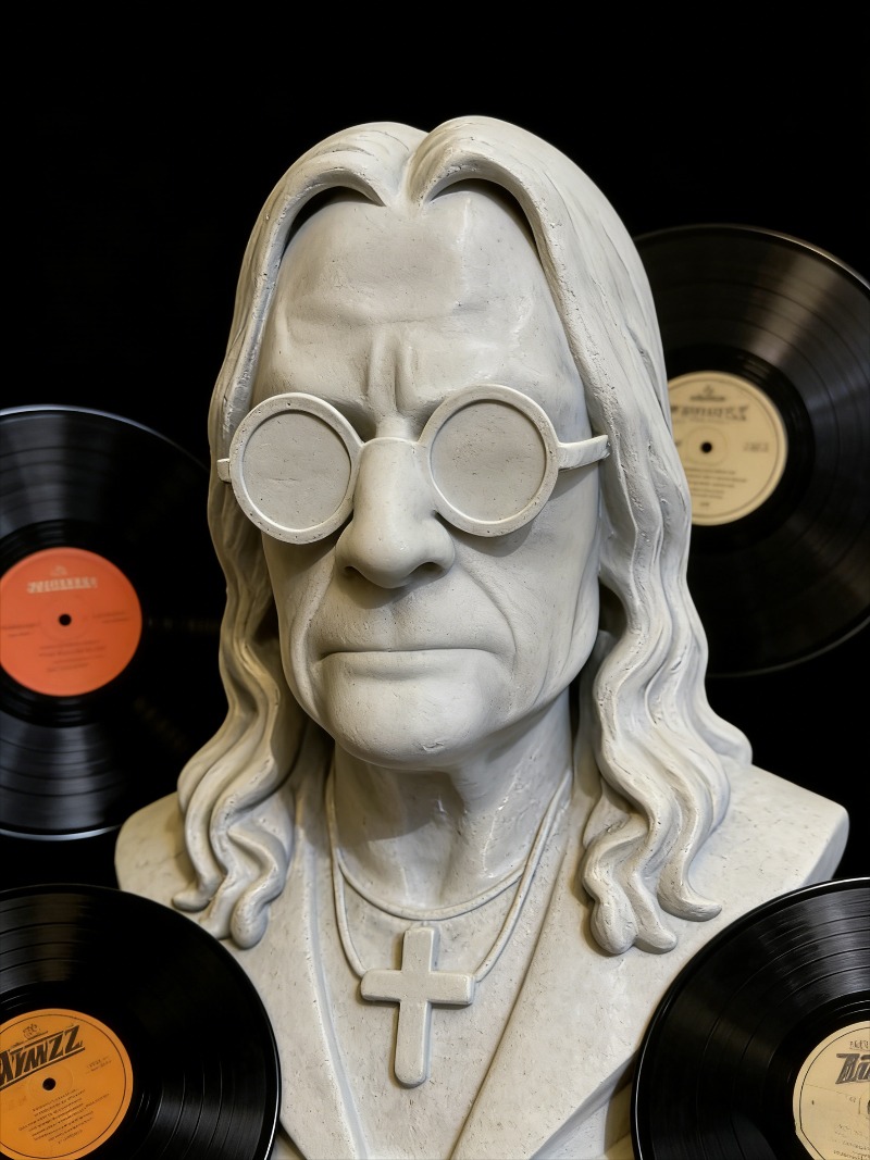 Heavy Metal Rock Legend Inspir - Headphone Stand Desk reseña y precio