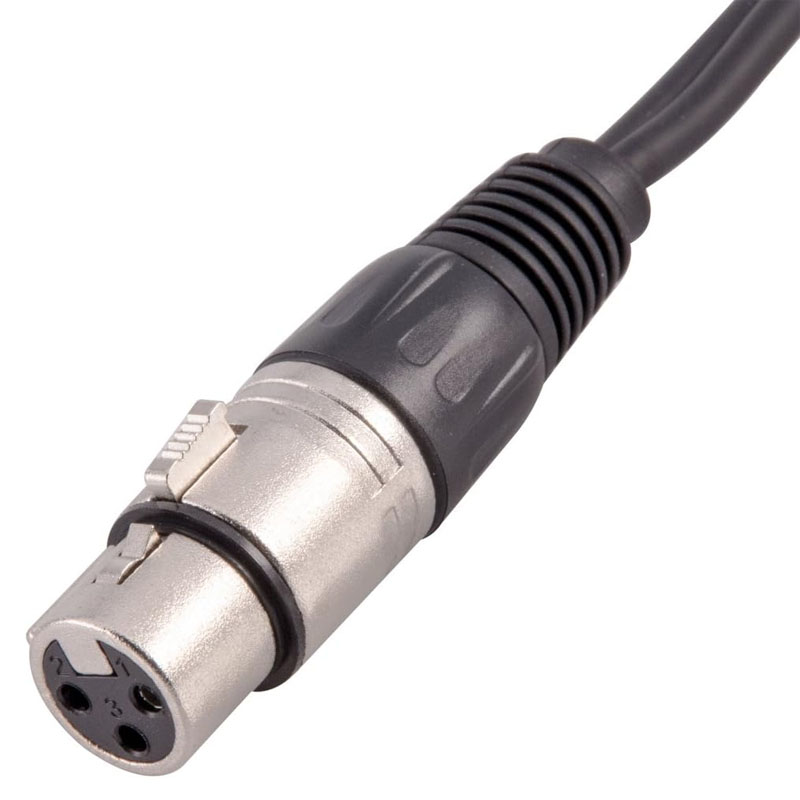 XLR Splitter Cable 3 Pin Femal - Audio Splitter Y reseña y precio