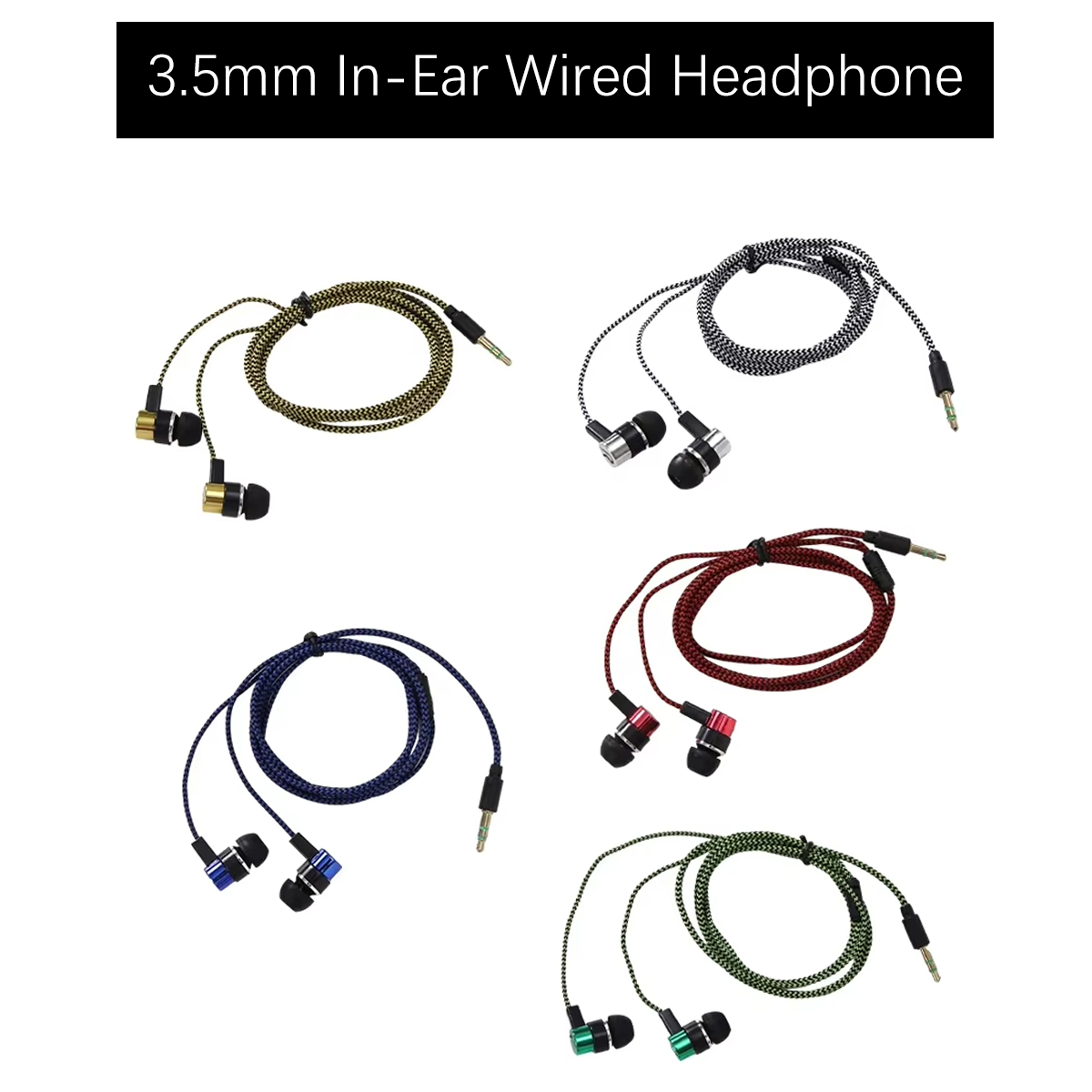 Miwayer 3.5mm Wired In-Ear Ear - Audiophile Headphone Wired reseña y precio