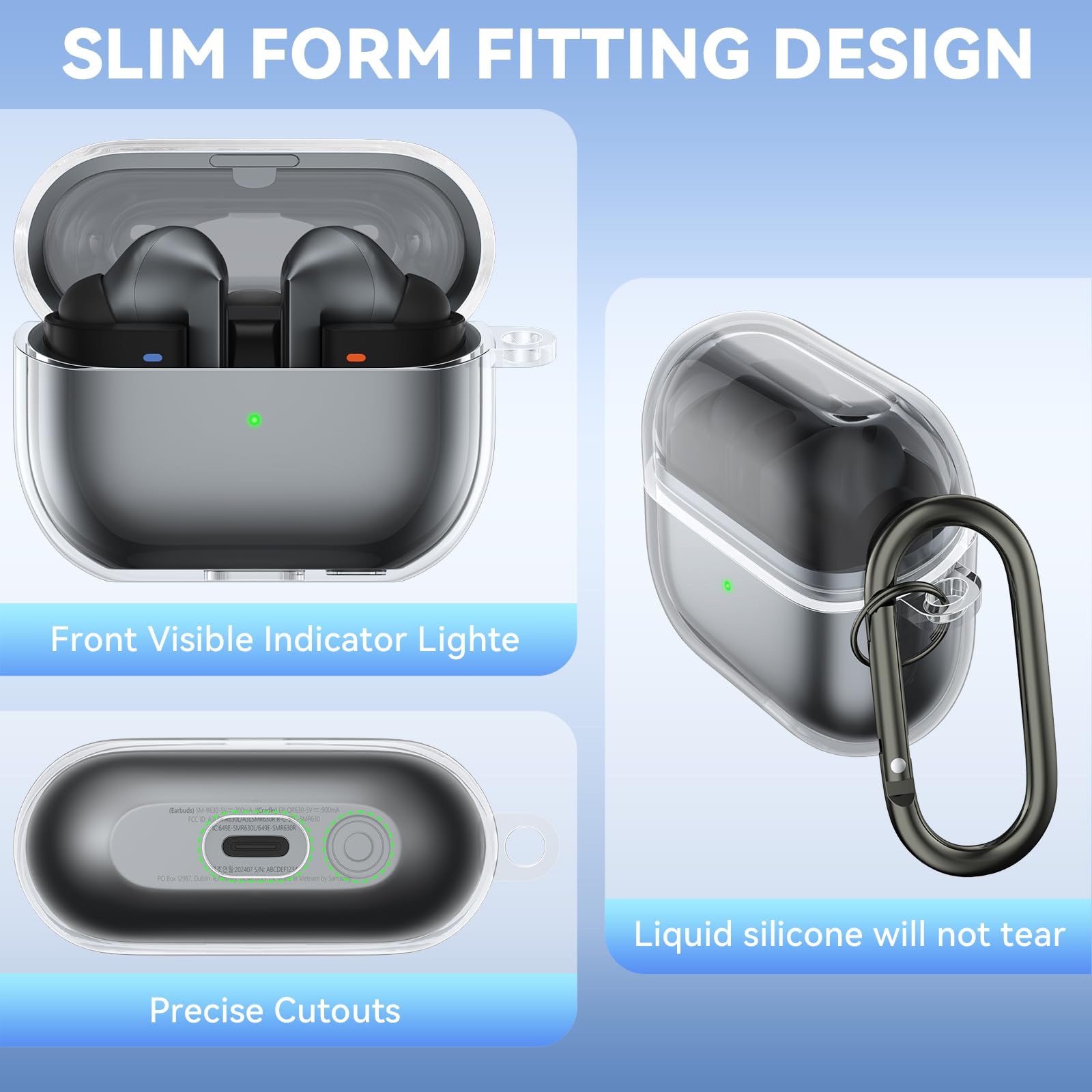 for Samsung Galaxy Buds 3 Pro  - Earbuds Charging Case reseña y precio