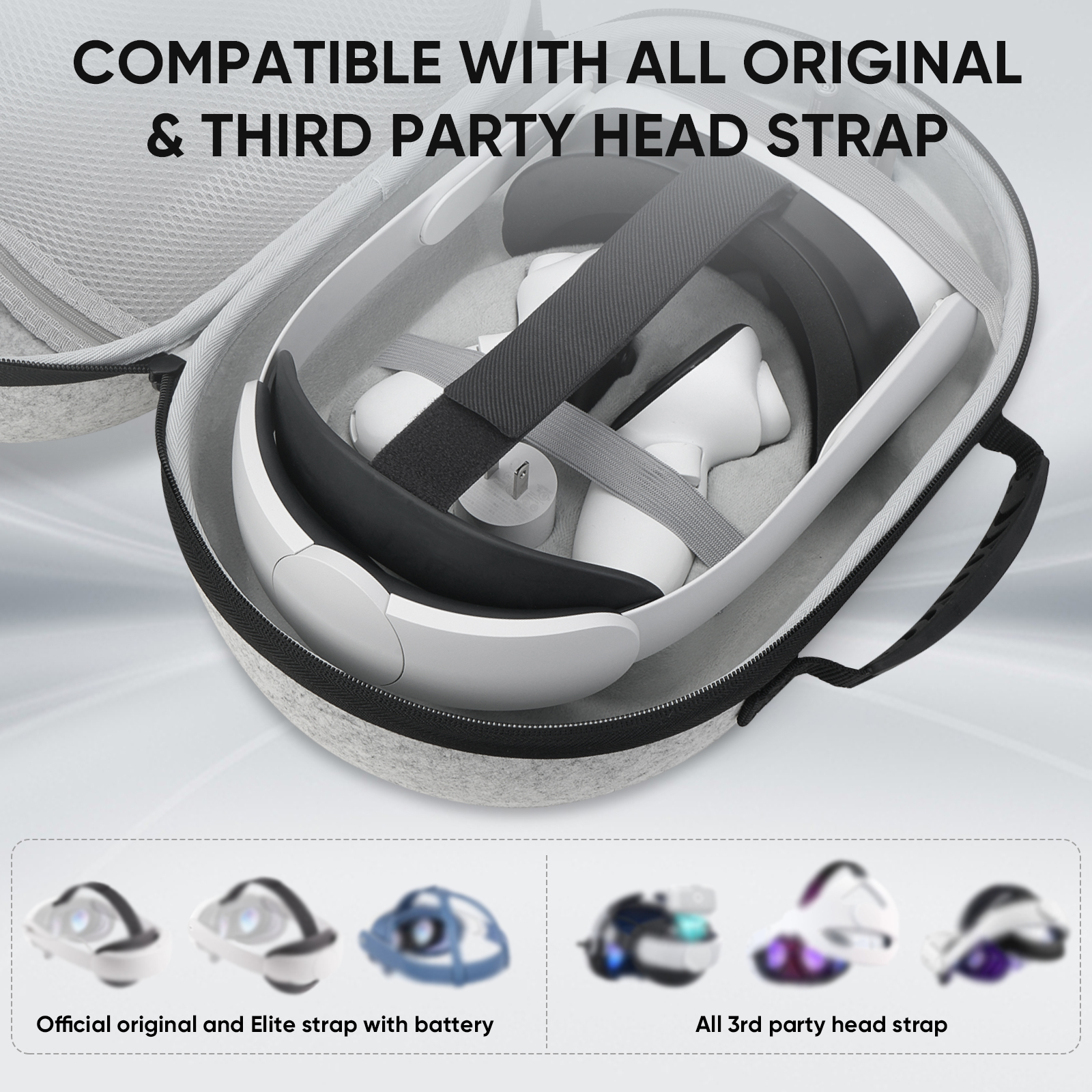 Travel Carrying Case for Meta  - Headphone Case Hard reseña y precio