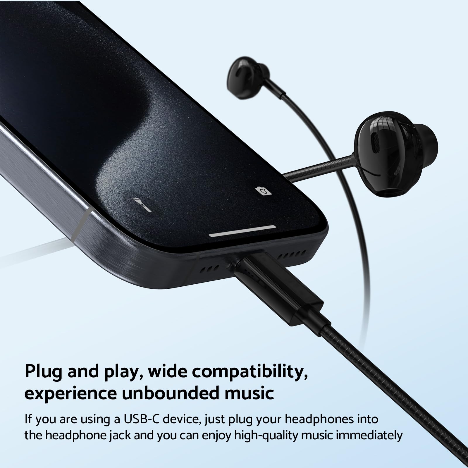 Type C 3.5mm HIFI Stereo Wired - Audiophile Headphone Wired reseña y precio