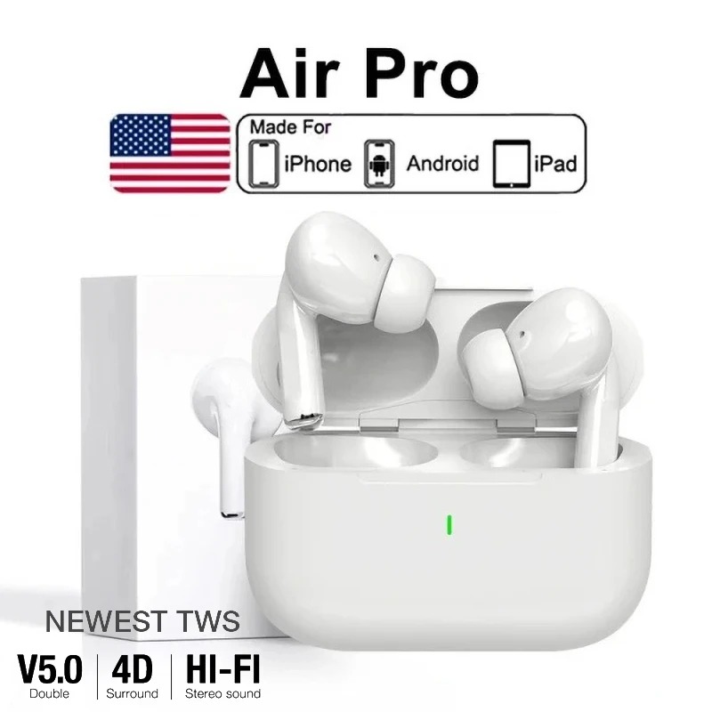 Air Pro 5 TWS Max Wireless Blu - Earbuds Charging Case reseña y precio