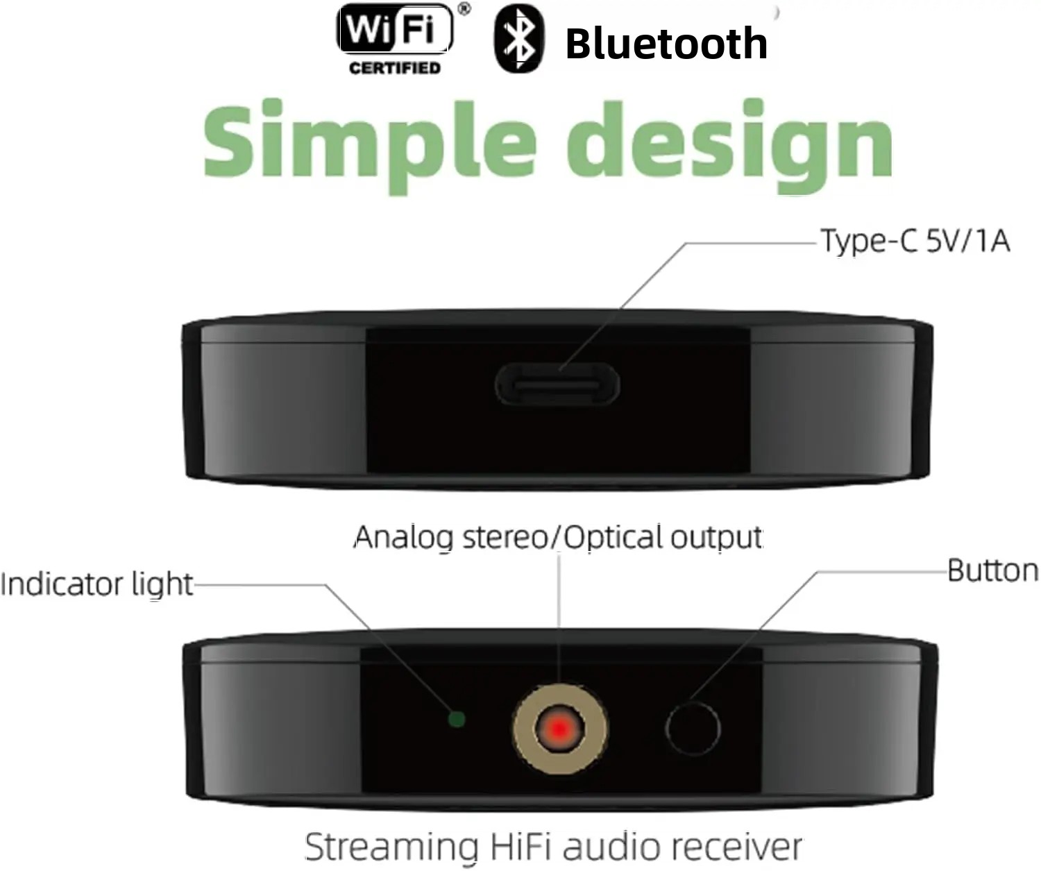 Olio Bluetooth 5.2 Hi-Res Audi - Bluetooth Adapter Receiver reseña y precio