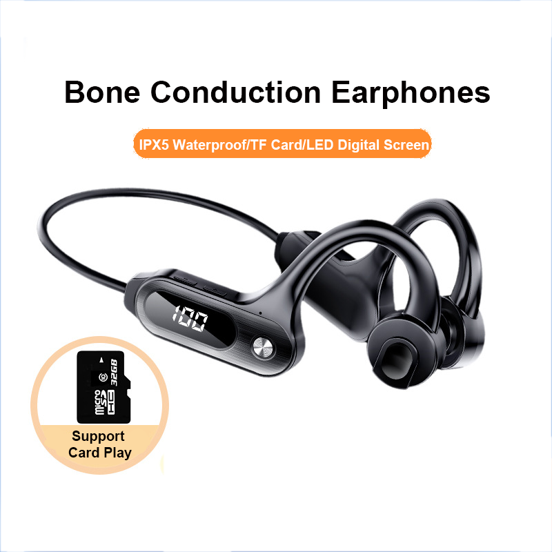 Bone Conduction Bluetooth 5.3  - Sports Earphone Hook reseña y precio