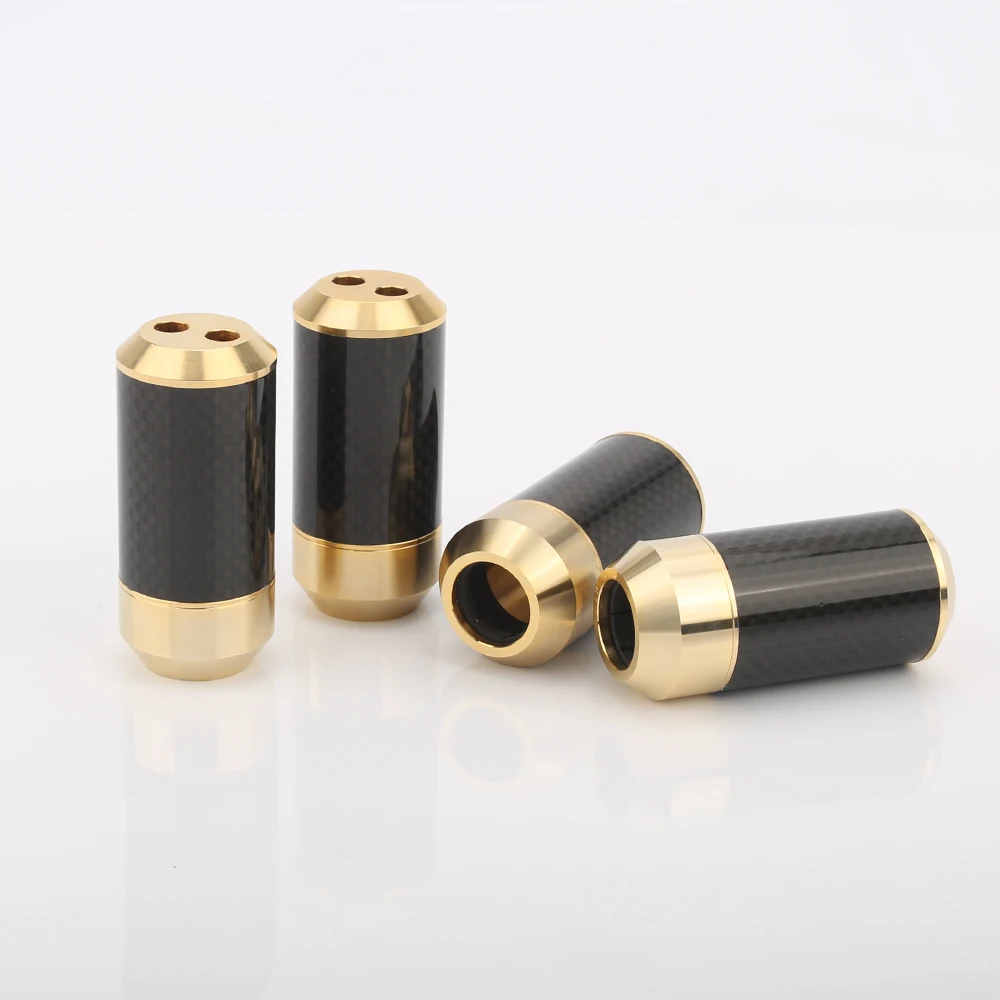 Audiocrast Carbon fiber Gold P - Audio Splitter Y reseña y precio