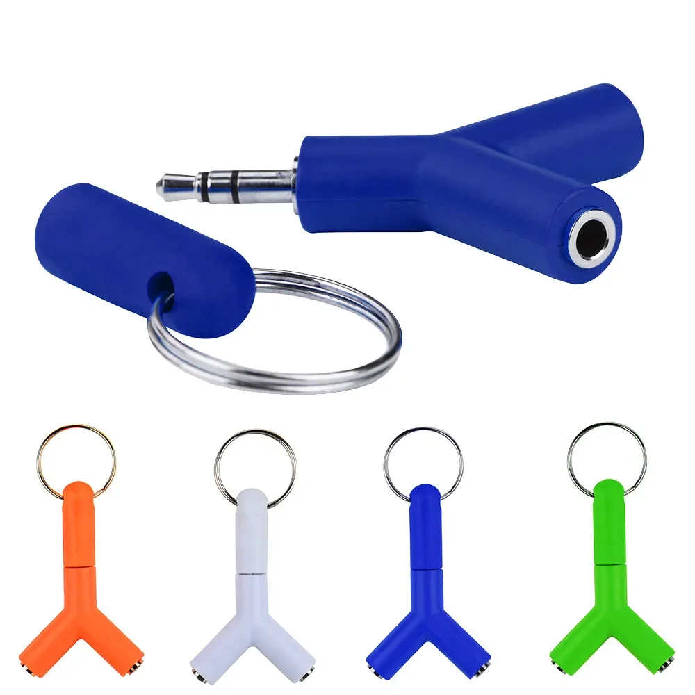 Audio Splitter Y Jack Male to  - Earphone Splitter Jack reseña y precio