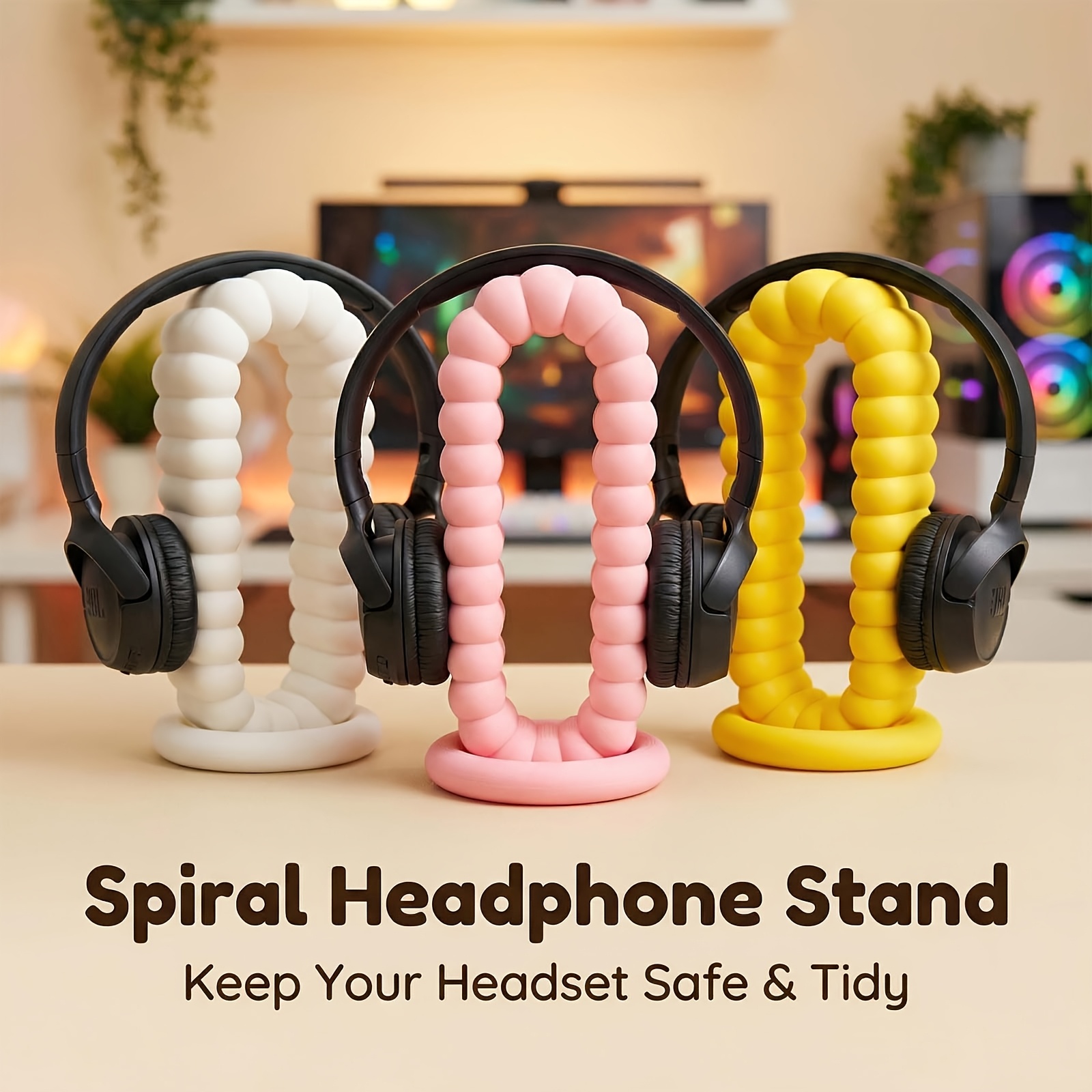 3D Printed Creative Headphone  - Headphone Stand Desk reseña y precio