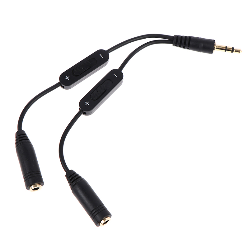 1pc 1 In 2 Out 3.5mm Stereo Ma - Audio Splitter Y reseña y precio