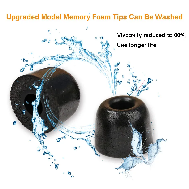 20Pairs ANJIRUI T100 Memory Fo - Earphone Foam Tip reseña y precio