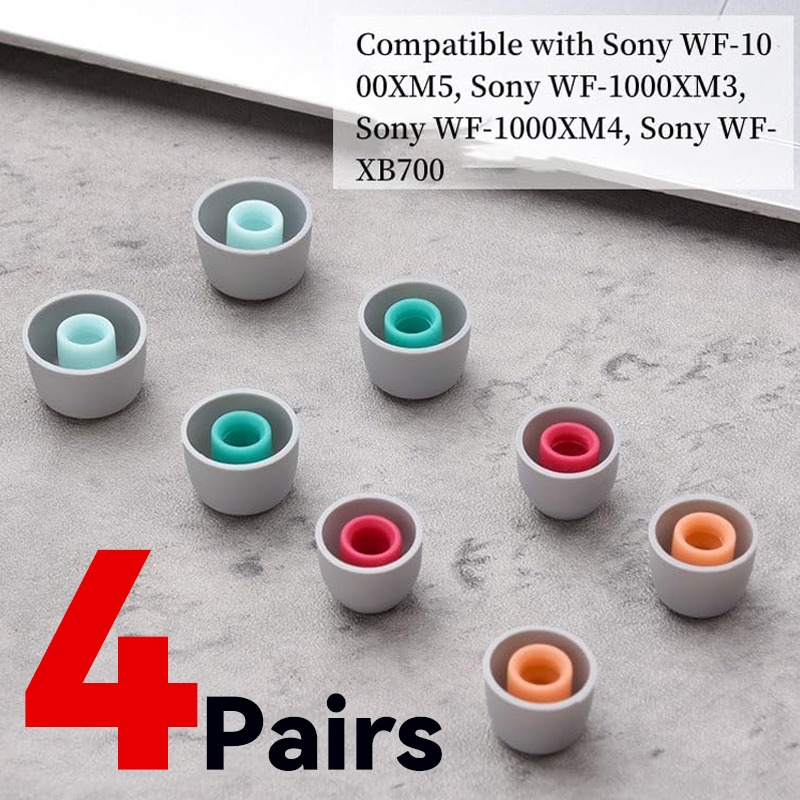 4/1Pairs for Sony Headphone Si - Silicone Ear Tip Replacement reseña y precio