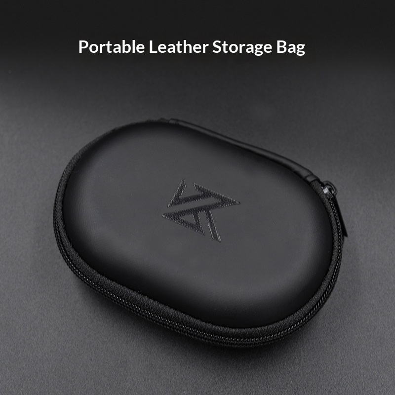 KZ Earphone Storage Case Oval  - Headphone Case Hard reseña y precio