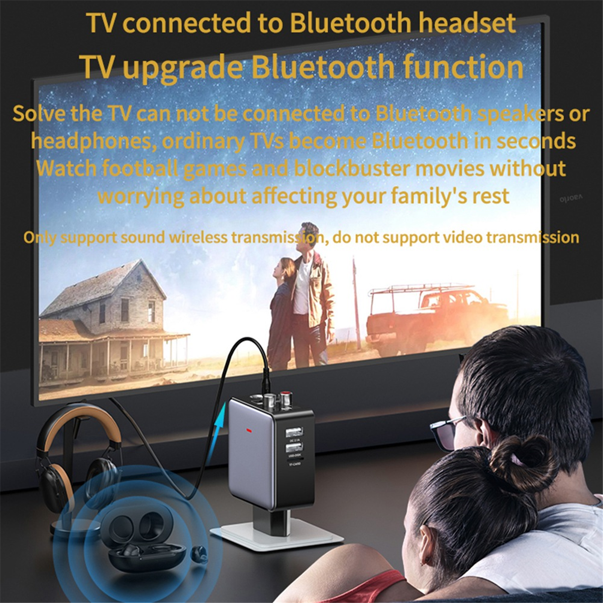 New Bluetooth 5.3 Audio Transm - Bluetooth Adapter Receiver reseña y precio