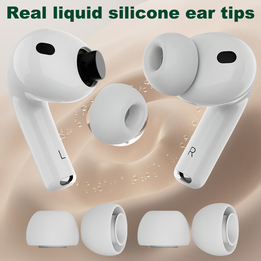 HAPPORIA Liquid Silicone Earbu - Silicone Ear Tip Replacement reseña y precio
