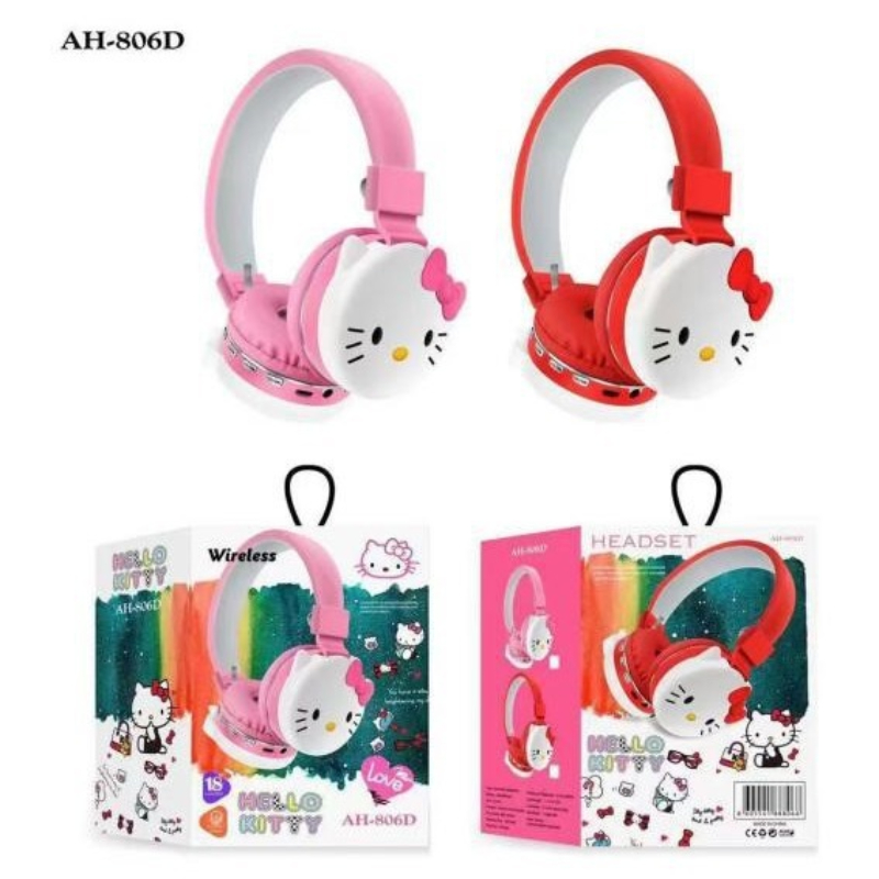 New Hello Kitty Stitch Mickey  - Bluetooth Headset On Ear reseña y precio