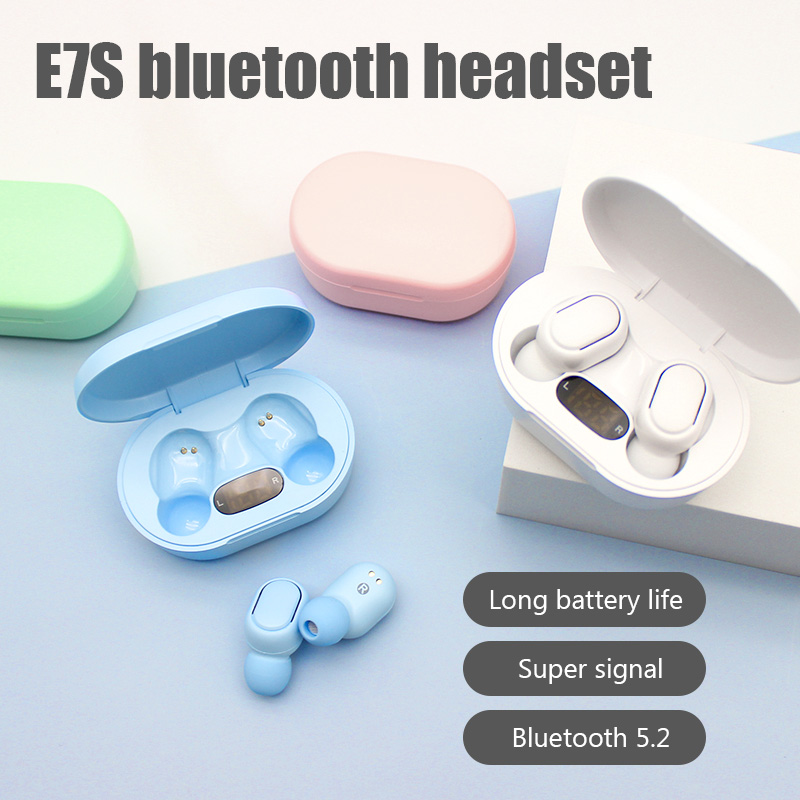 E7S TWS Fone Bluetooth Earphon - Bluetooth Headset On Ear reseña y precio