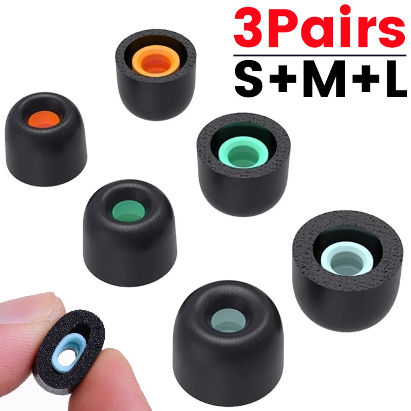 Soft Memory Foam Eartips for S - Earphone Foam Tip reseña y precio