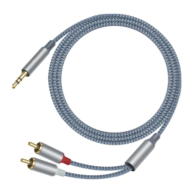 3PCS Hifi Y Splitter Adapter A - Audio Splitter Y reseña y precio