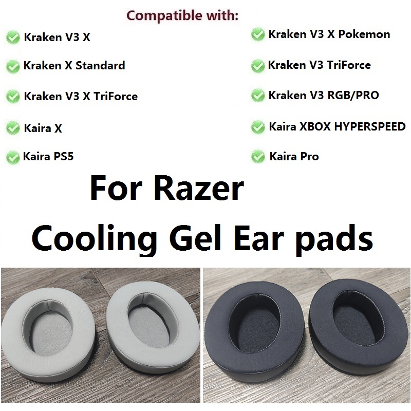 Cooling Gel ear pads For Razer - Gaming Headset Rgb reseña y precio
