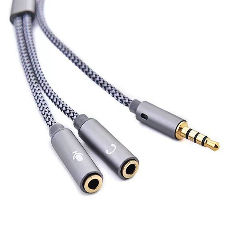 3.5mm Audio Splitter Y Jack 1  - Audio Splitter Y reseña y precio