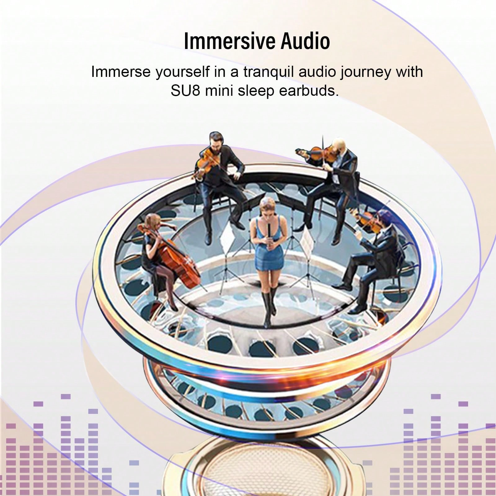 Sleep Earbuds Bluetooth 5.4 In - Earbuds Charging Case reseña y precio